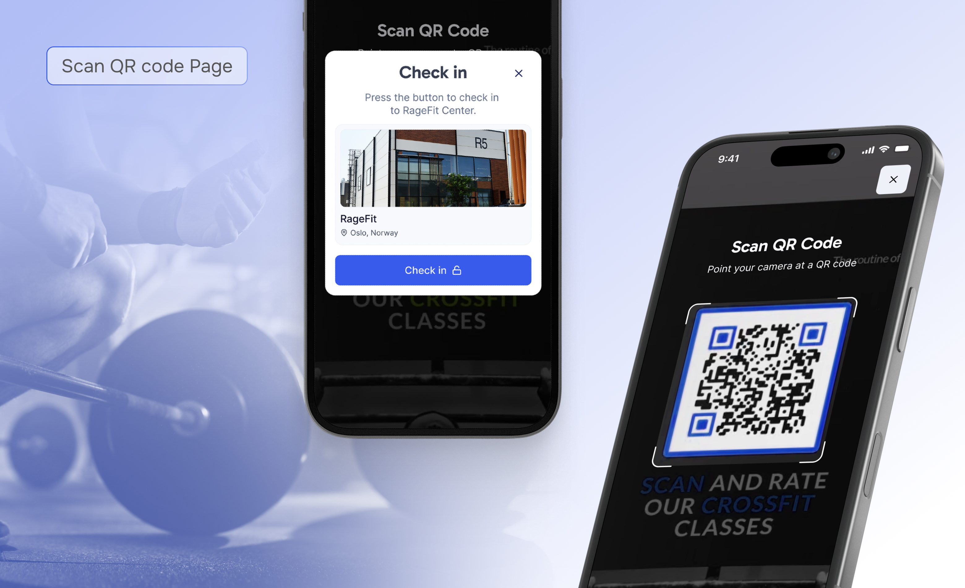 Pangea App Scan QR code_page